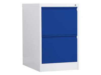 Phoenix FC1002GBK 2 Drawers Filing Cabinet Key Lock