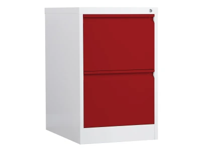 Phoenix FC1002GRK 2 Drawers Filing Cabinet Key Lock