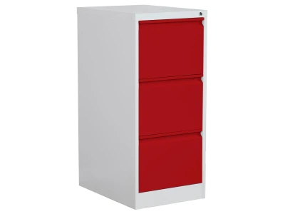 Phoenix FC1003GRK 3 Drawers Filing Cabinet Key Lock