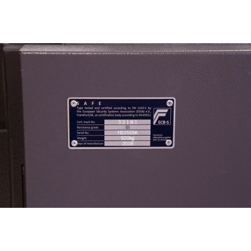 Phoenix Elara HS3555K Fireproof Safe with Key Lock - Image 13