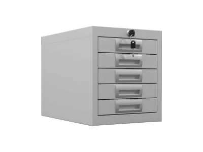 Phoenix MD0304G Multi Drawer Cabinet 5 Drawers Key Lock
