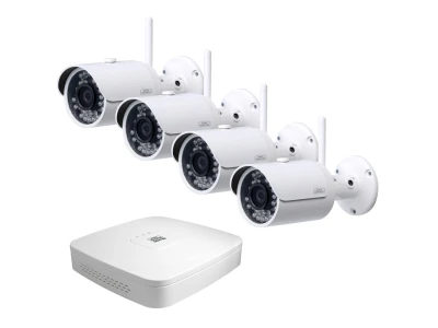 Burg Wachter CCTV Kit - 4 Bullet WiFi Cameras & 2TB NVR