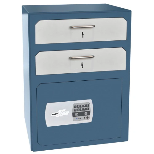 Olle SUB-820E Smart Drawer Deposit Pedestal Safe