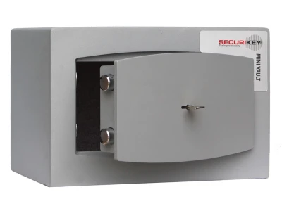 Securikey Mini Vault Silver Security Safe Size 0K