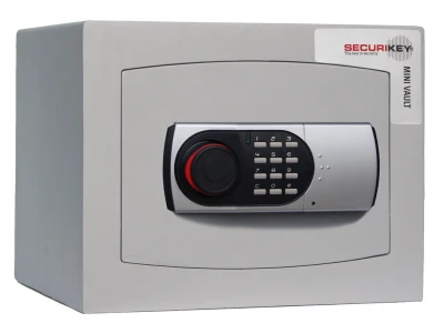 Securikey Mini Vault Silver Security Safe Size 1E