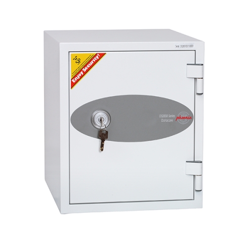 Phoenix Datacare DS2001K Fireproof Data Safe with Key Lock
