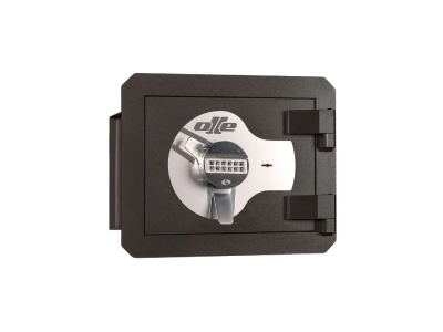 Arcas OllÃ© AF-1LE Wall Safe with Key & Electronic Lock