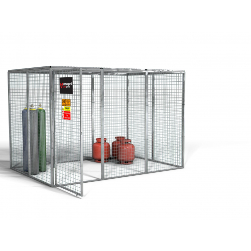 Armorgard Gorilla Gas Cage GGC11 Gas Bottle Storage - Image 3