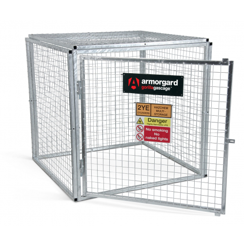 Armorgard Gorilla Gas Cage GGC4 Gas Bottle Storage - Image 2