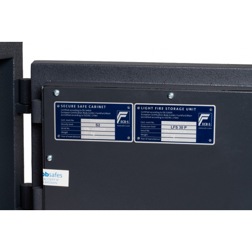Chubbsafes HomeSafe S2 30P 20E Fireproof Safe with Electronic Lock - Image 6