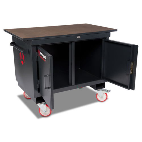 Armorgard Mobile TuffBench BH1270M-W Portable Workstation