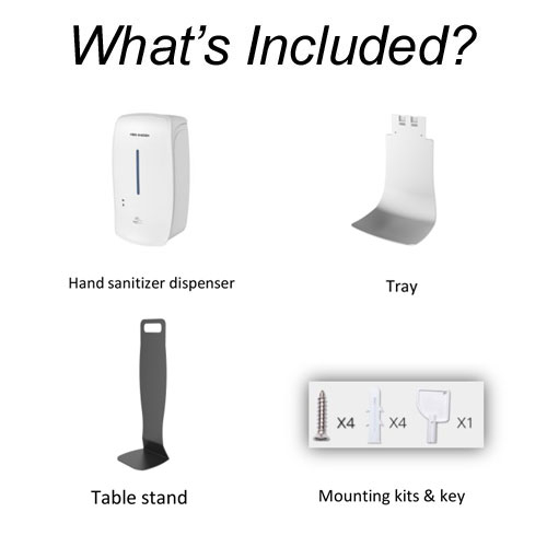 MBG Auto Touchless Hand Sanitiser Dispenser - Table Standing Model - Image 4