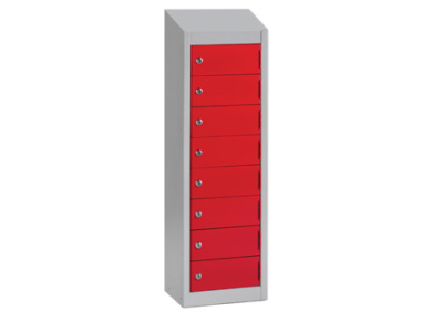 Probe Low Wallet Locker 8 Compartment Sloping Top