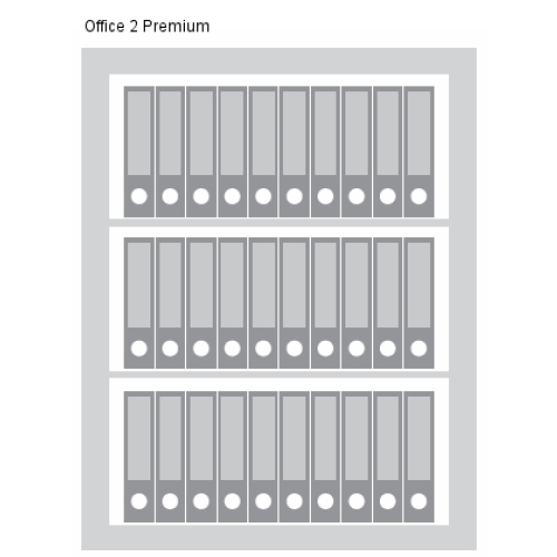 Rottner Office Premium 2 Fireproof Cabinet - Image 2